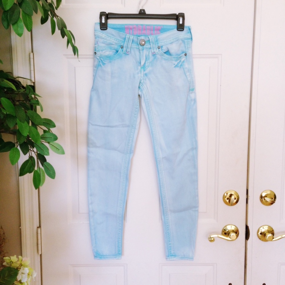 Baby Blue Skinny Jeans